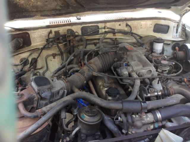 1988 White Toyota Land Cruiser Wagon