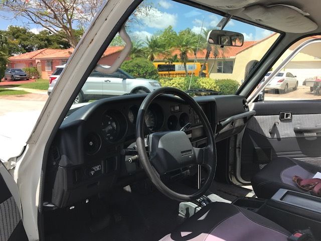 1988 White Toyota Land Cruiser SUV