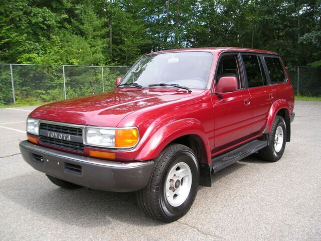 1994 Medium Red Pearl Toyota Land Cruiser SUV