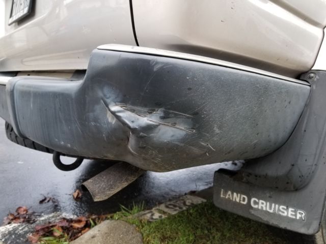 1991 Gold Toyota Land Cruiser SUV