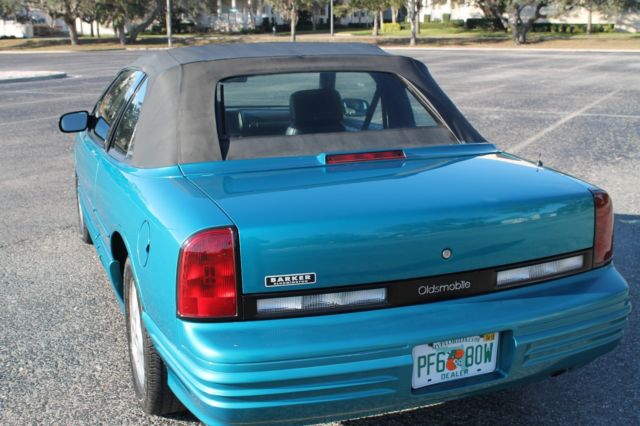 1994 Gray Oldsmobile Cutlass Convertible