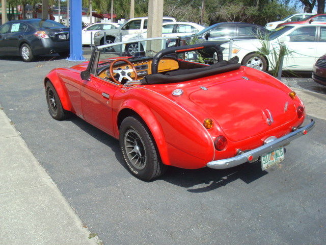 1991 Red Austin Healey 3000 Convertible