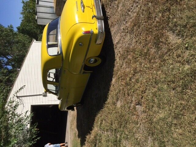 1950 Yellow Dodge Meadowbrook Sedan