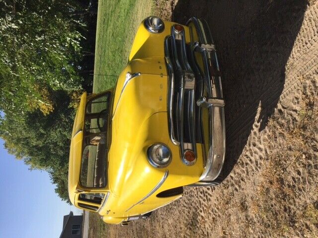 1950 Yellow Dodge Meadowbrook Sedan