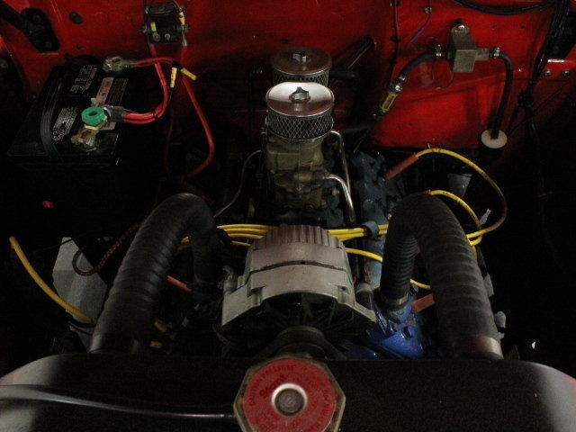 1951 Red Ford F-1 Pickup (Truck)