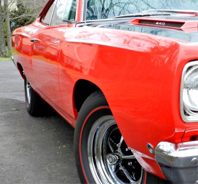 1968 Red Plymouth Road Runner Coupe