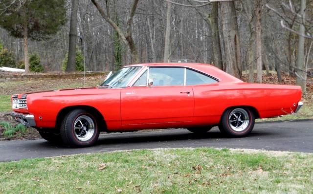 1968 Red Plymouth Road Runner Coupe