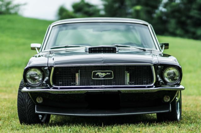 1968 Black Ford Mustang Coupe