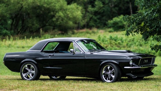 1968 Black Ford Mustang Coupe