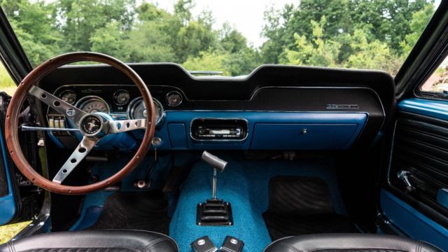 1968 Black Ford Mustang Coupe