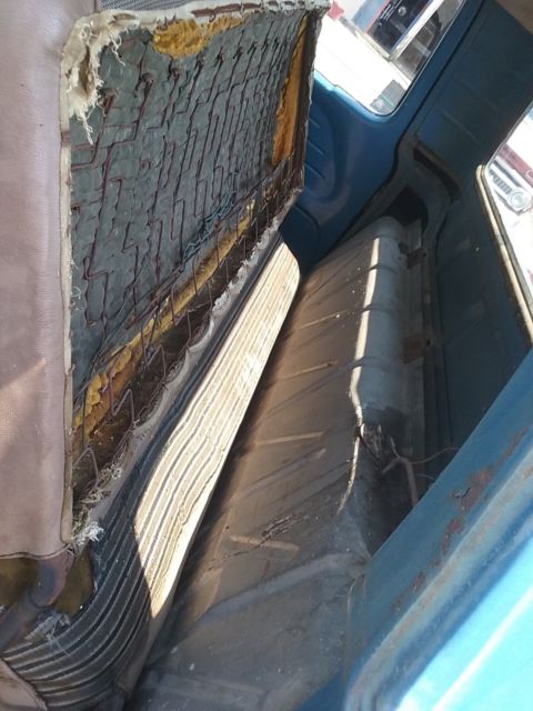 1965 Blue Ford F-100 Standard Cab Pickup