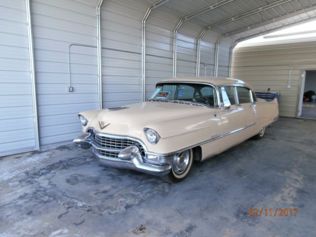 1955 Tan Cadillac Fleetwood