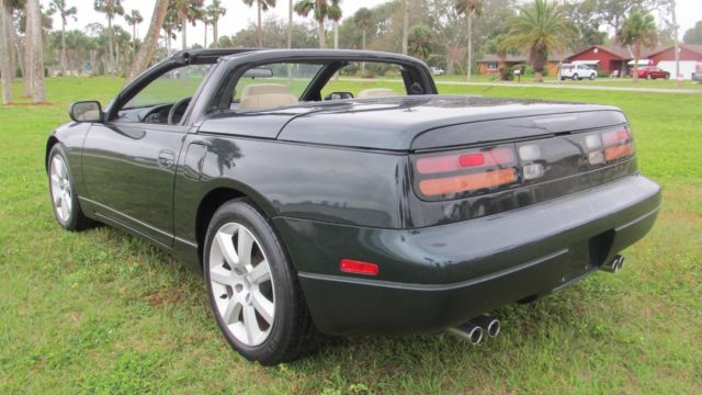 1994 Green Nissan 300ZX Convertible