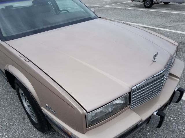 1991 Gold Cadillac Eldorado Coupe