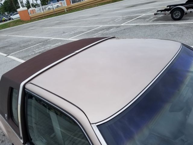 1991 Gold Cadillac Eldorado Coupe