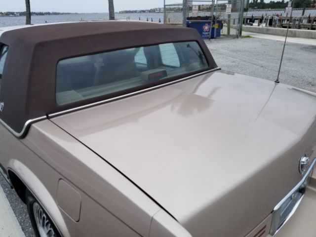 1991 Gold Cadillac Eldorado Coupe