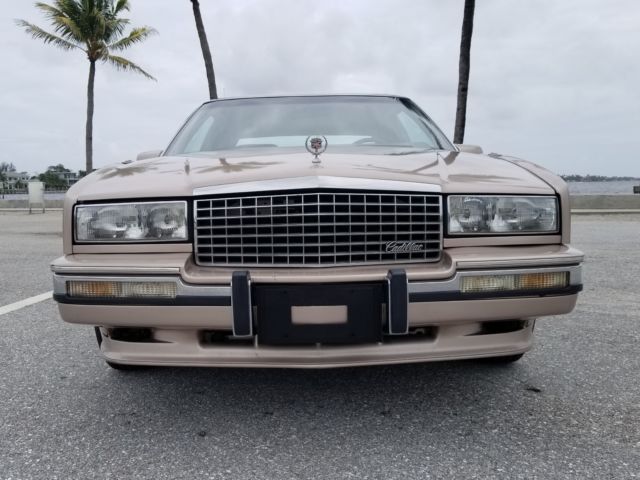 1991 Gold Cadillac Eldorado Coupe