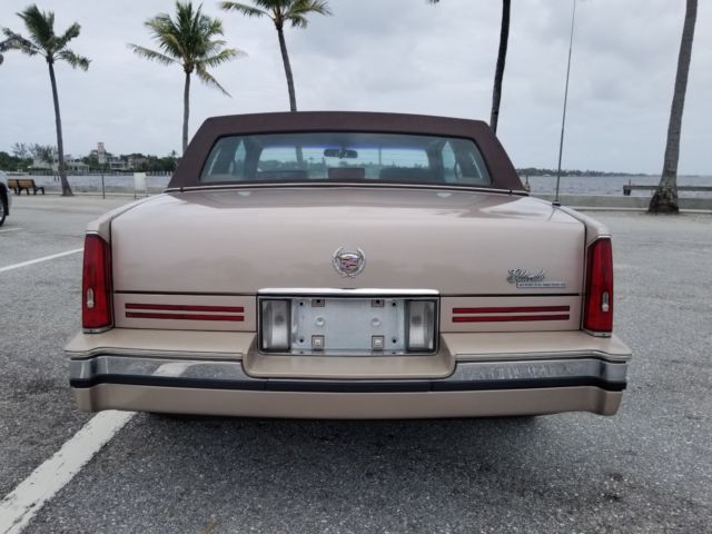 1991 Gold Cadillac Eldorado Coupe