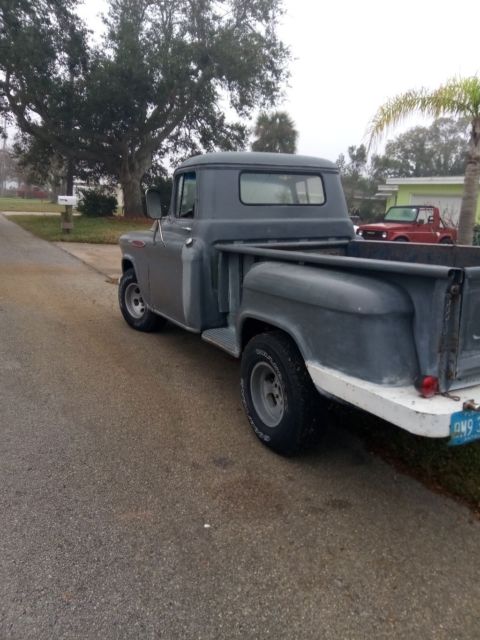 1957 Gray primer Chevrolet Other Standard Cab Pickup