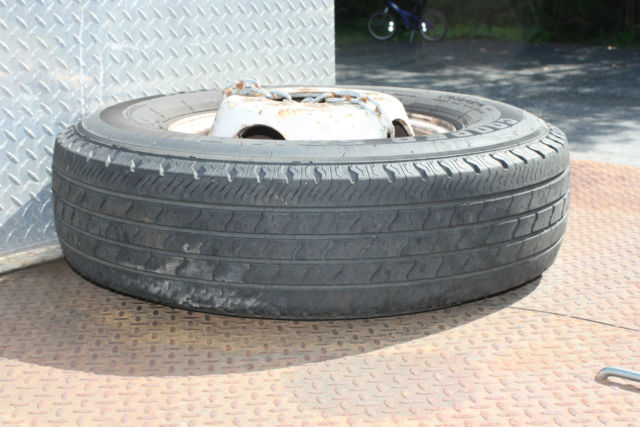 1990 black Ford F-350 Cab & Chassis