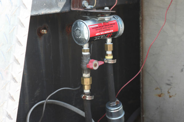 1990 black Ford F-350 Cab & Chassis