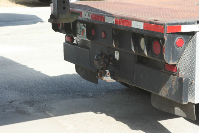 1990 black Ford F-350 Cab & Chassis