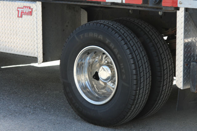 1990 black Ford F-350 Cab & Chassis