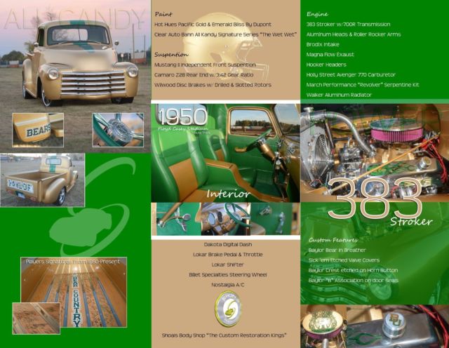 1950 Gold Chevrolet Other Pickups