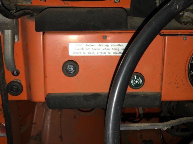 1973 Orange Volkswagen Thing Convertible