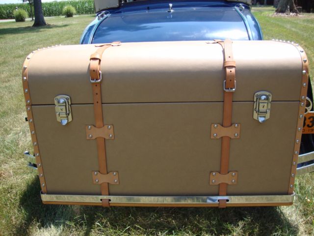 1931 Blue Ford Model A Convertible