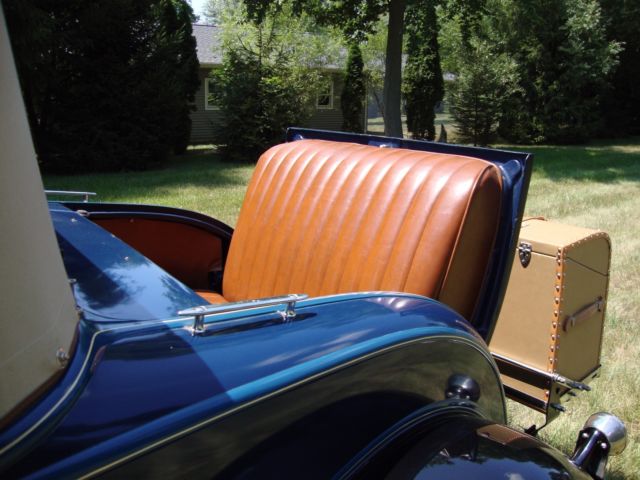 1931 Blue Ford Model A Convertible