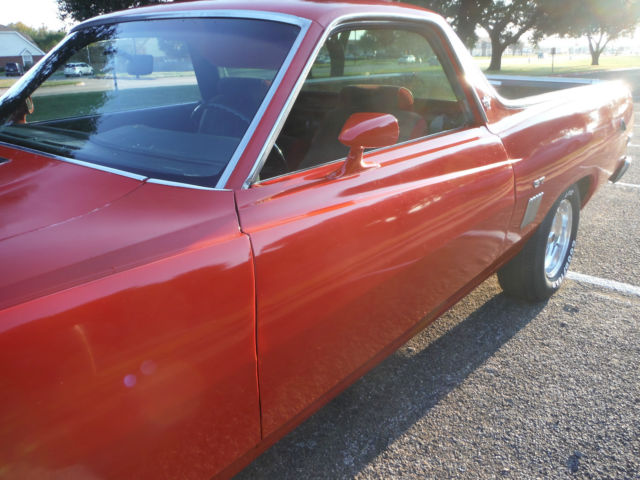 1970 Red Ford Ranchero Truck