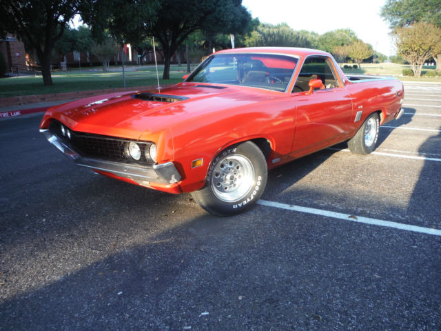 1970 Red Ford Ranchero Truck