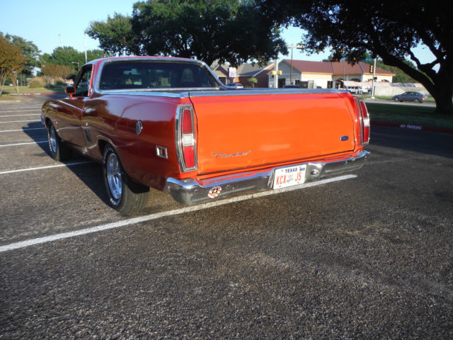 1970 Red Ford Ranchero Truck
