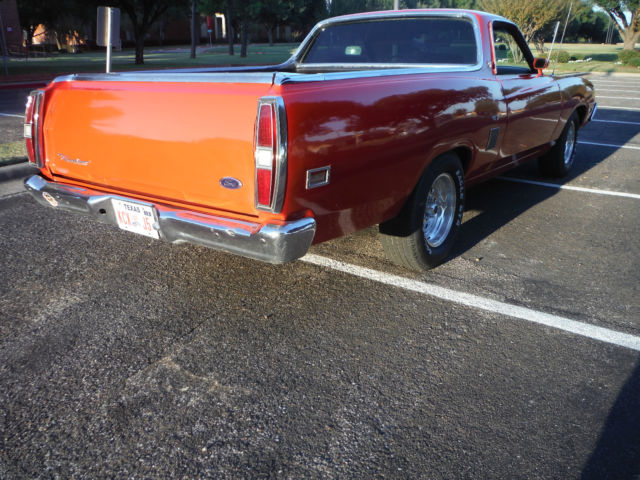 1970 Red Ford Ranchero Truck
