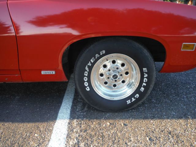 1970 Red Ford Ranchero Truck