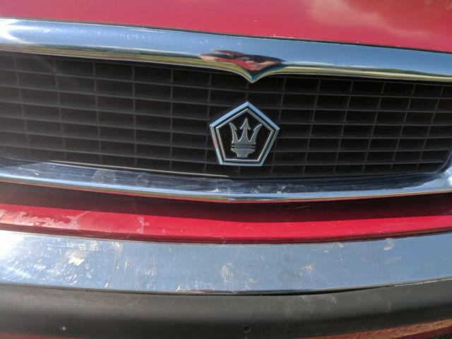 1990 Red Chrysler TC Maserati Convertible