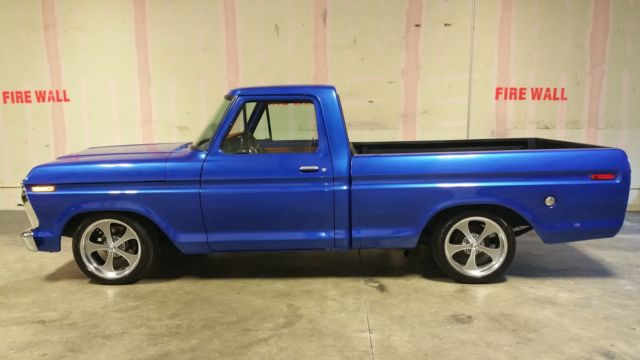 1974 Viper Blue Ford F-100 Pickup Truck