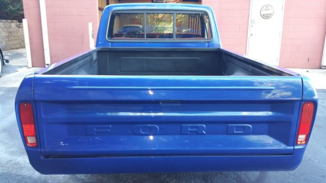 1974 Viper Blue Ford F-100 Pickup Truck