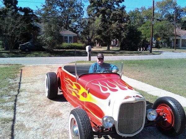 1927 red Ford Model T Roadster