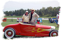 1927 red Ford Model T Roadster