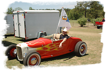 1927 red Ford Model T Roadster