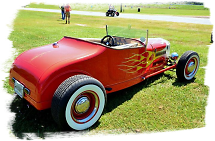 1927 red Ford Model T Roadster