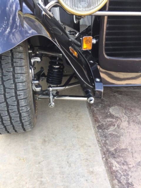 1929 Black Cherry Ford Model A Pickup