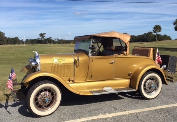 1983 Gold Ford Model A Convertible