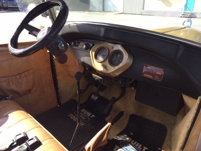 1983 Gold Ford Model A Convertible