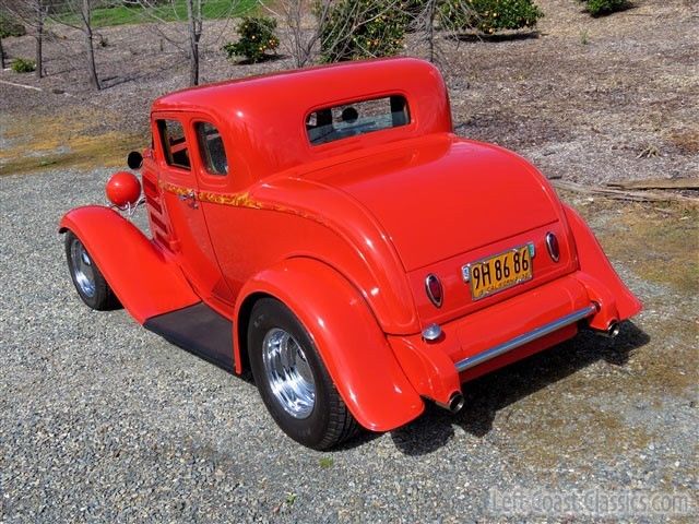 1932 Red Ford Other 5 window coupe