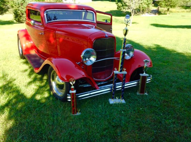 1932 Red Ford Coupe Coupe