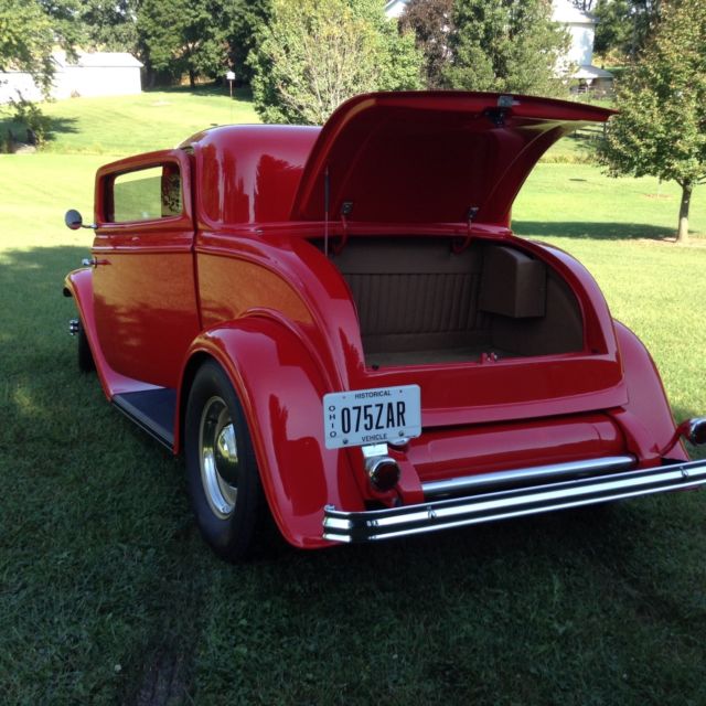 1932 Red Ford Coupe Coupe