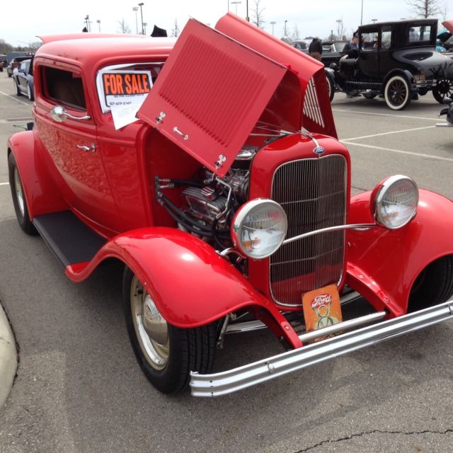 1932 Red Ford Coupe Coupe